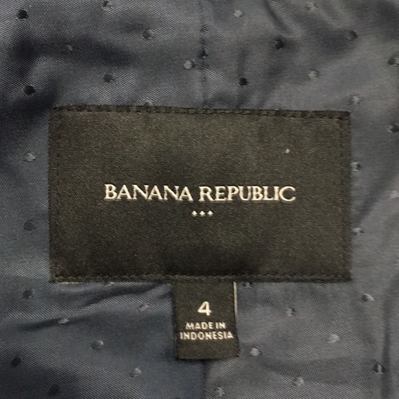 Banana Republic heather& gray stripe  jacket/ blazer - Picture 6 of 8